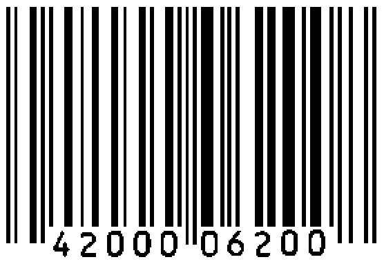 magazine barcode and price. identify product arcodes,