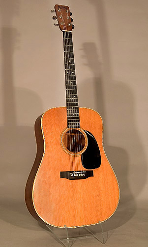 Martin Guitar used by Johnny Cash. Courtesy of the National Music Museum, University of South Dakota