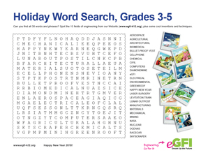Word Search Grades 3-5