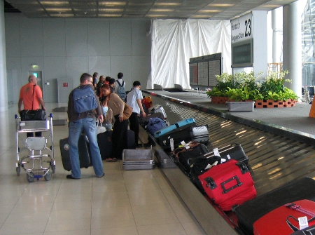 Bagage at an Airport