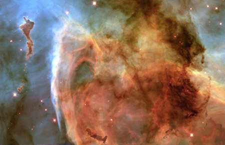 Carina Nebula (Image from Hubble telescope - NASA)