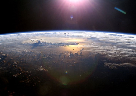 Curved Horizon of Earth (NASA Image)
