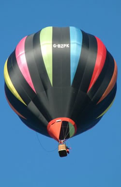 model of hot air balloon