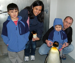 Ideaventions Founders, their Children, and a Penguin