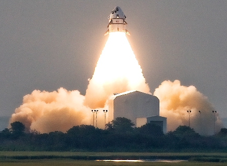 Max Launch Abort System (MLAS) Lifts Off from Wallops Island