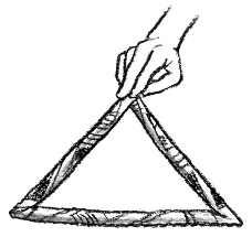 Triangle for Paper Table
