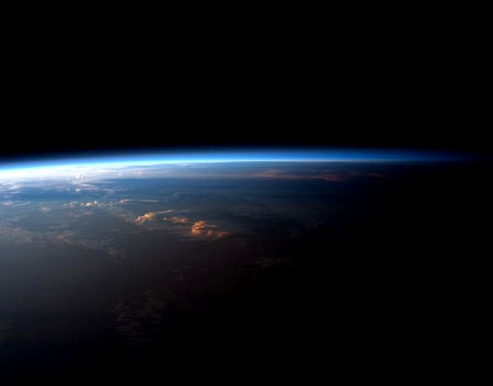 Earth's Horizon (Image by NASA)