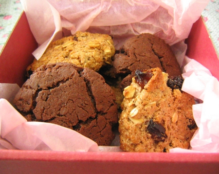 cookies in box