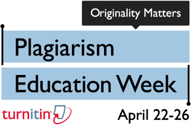 plagiarism week