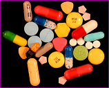 multicolor pills