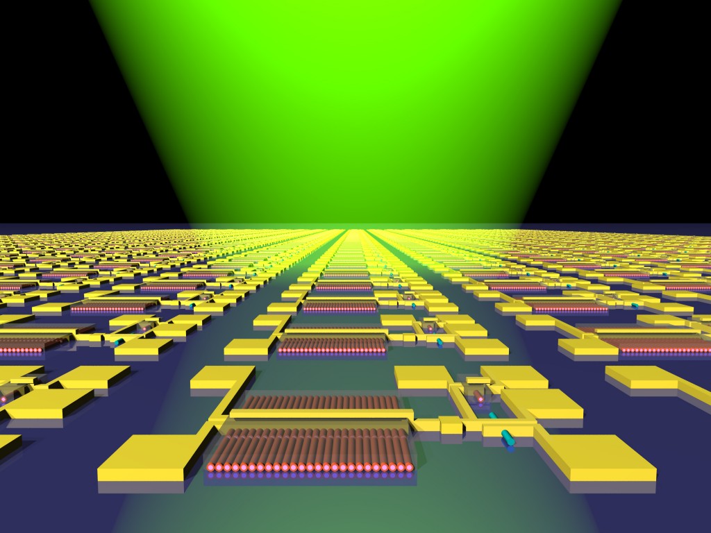 Light sensor nanowire-circuit-diagram