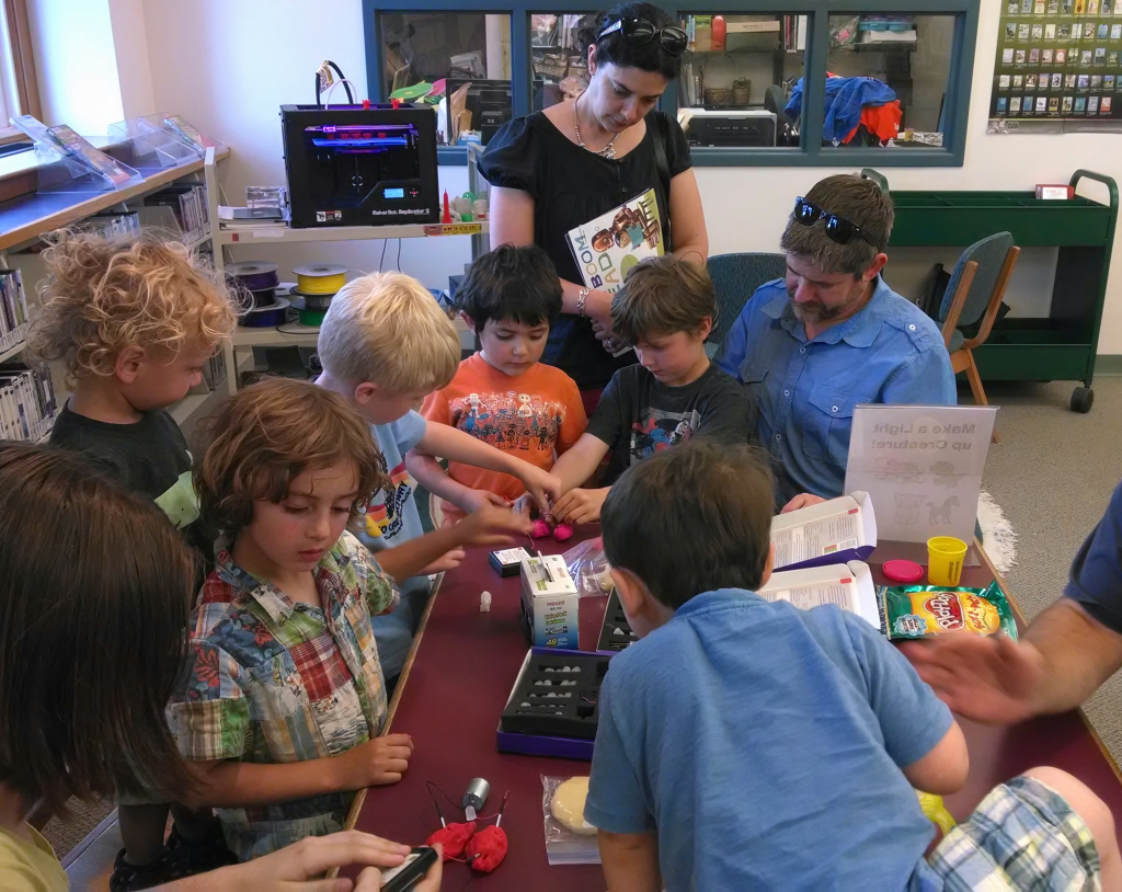 Making at Keene Public Library