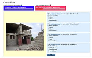 Notre Dame Haiti earthquake classification projects