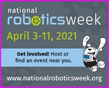 National Robotics Week 2021 logo
