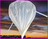 NASA high altitude science balloon